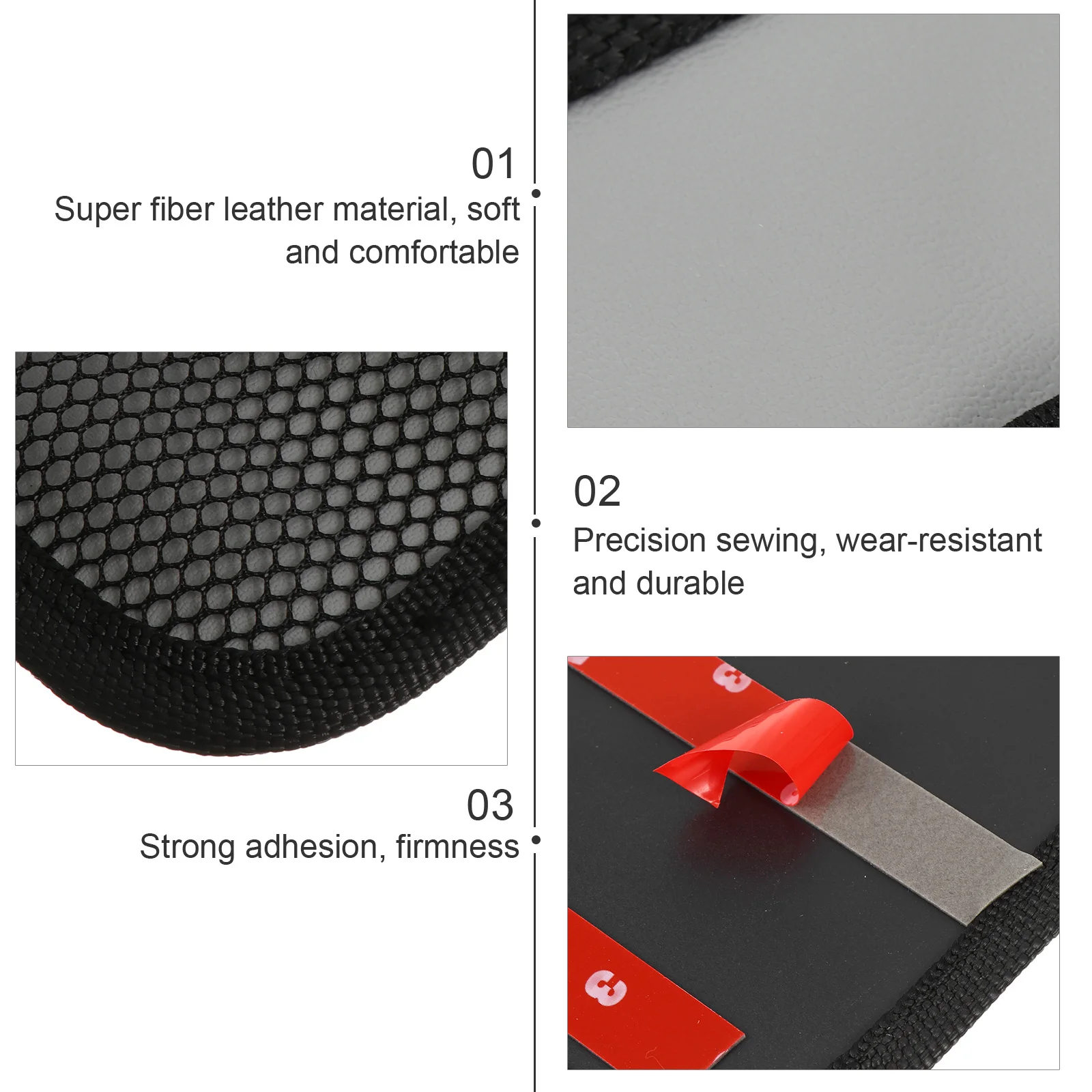 

2pcs Car Cell Phone Storage Bag Adhesive Multifunctional Organizer for Automobile Seat Door High Capacity Durable Easy Install