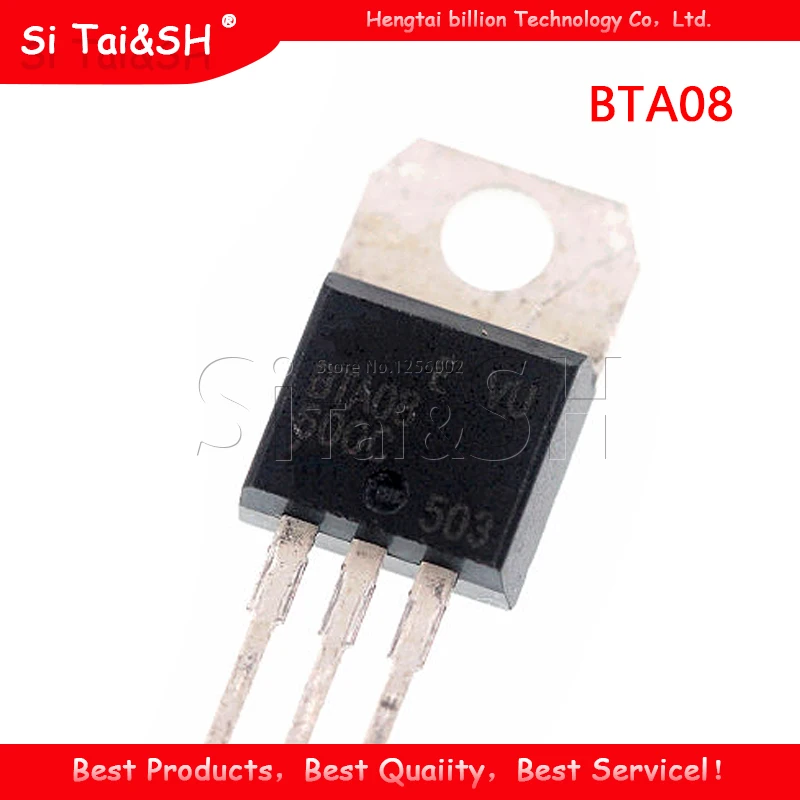 10PCS BTA08-600B BTA08-600 TO-220 TO-220 BTA08 new original