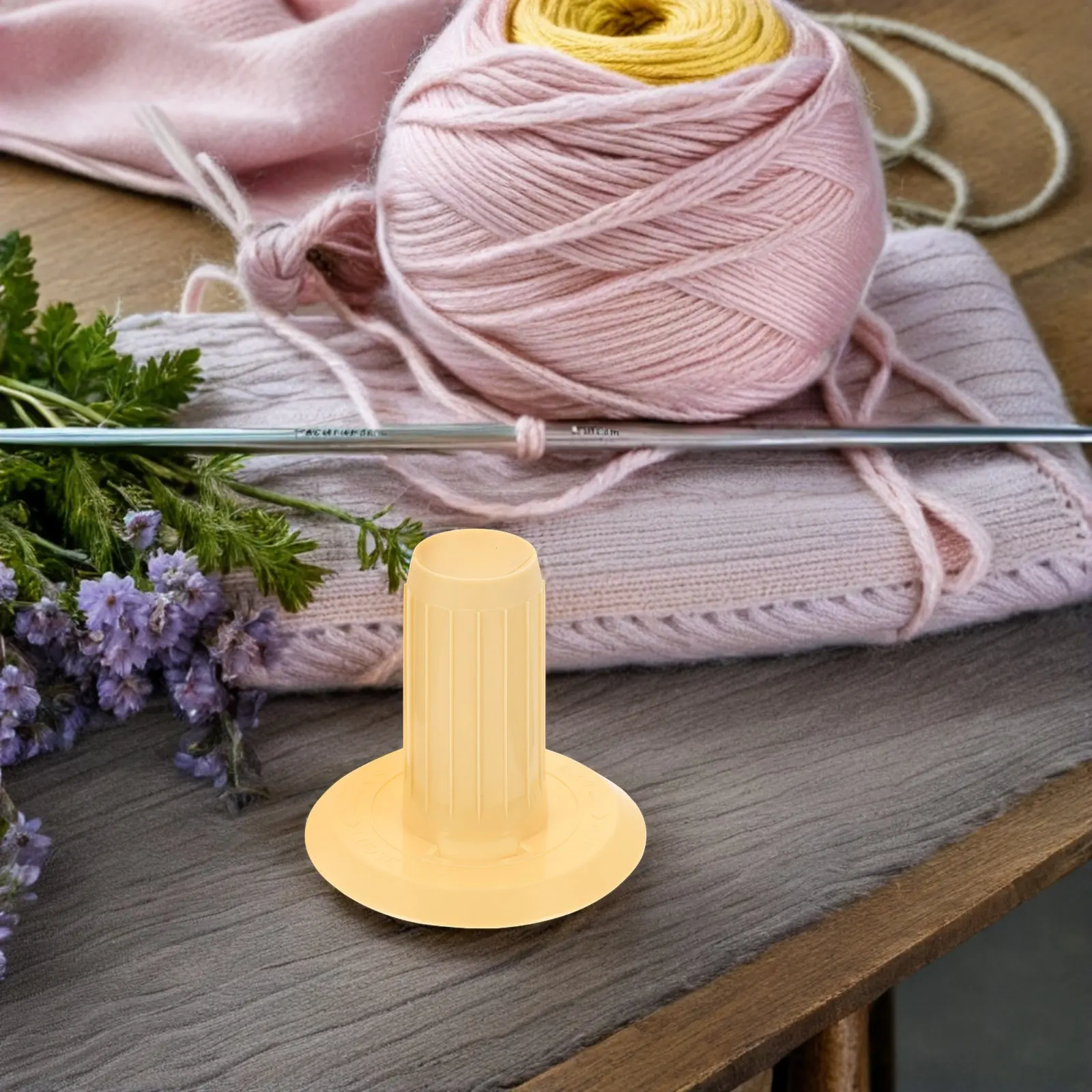 3Pcs Yarn Winder Replacement Spool Holder - Precision Plastic Conical Bobbin Tube for Hand Operated Yarn Ball Winder Portable