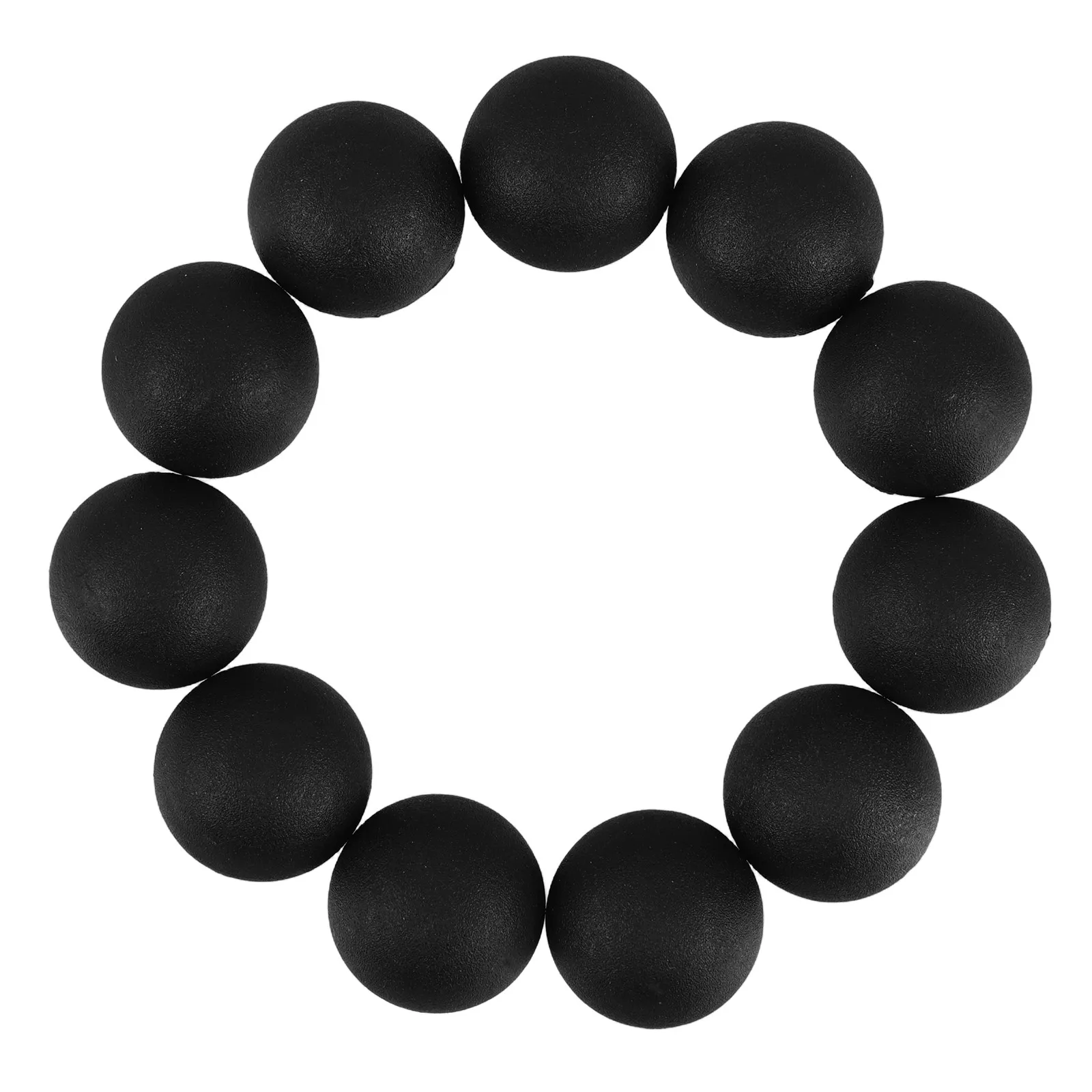 30Pcs Plastic Tube End Caps for Furniture Legs 25Mm Black Semi Spherical Chair Foot Floor Protectors Sleeves Tubing Plug Seal