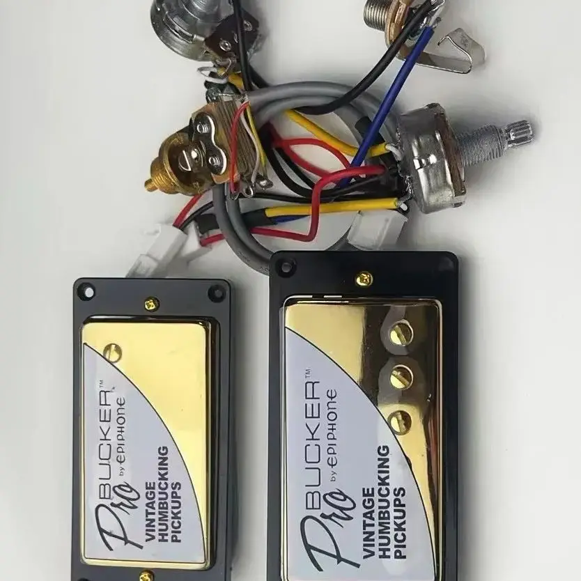 QX Music Store-guitar humbucker pickup with 1T1V wiring harness pre-wired