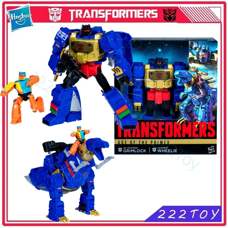 

Новые классические игрушки Hasbro Transformers Age Of The Primes Grimlck Wheelie, аниме-модель, фигурки героев, игрушка-робот, сбор хобби, подарок