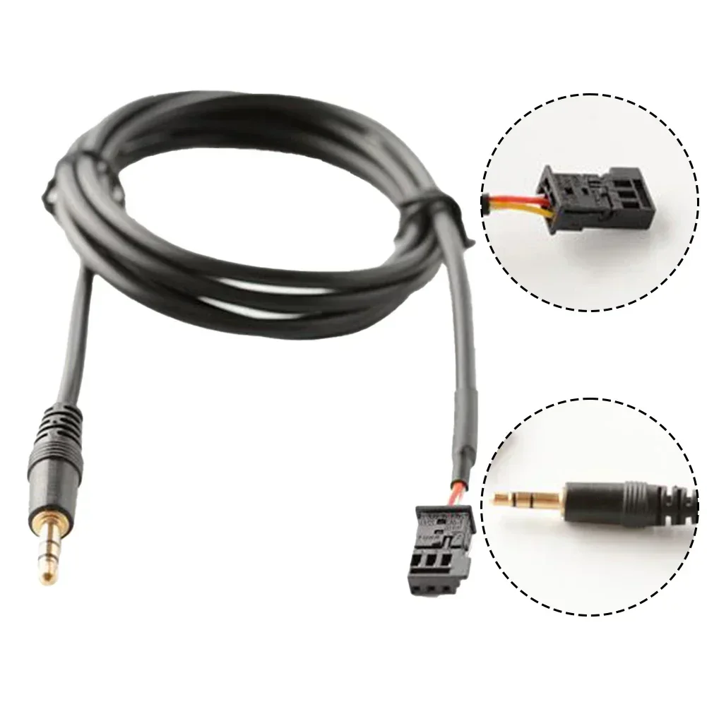 Newest Cable Interface For Mercedes-Benz E CLS SLK AUX Audio Cable Input 2004-2008 Direct Replacement Car Accessories