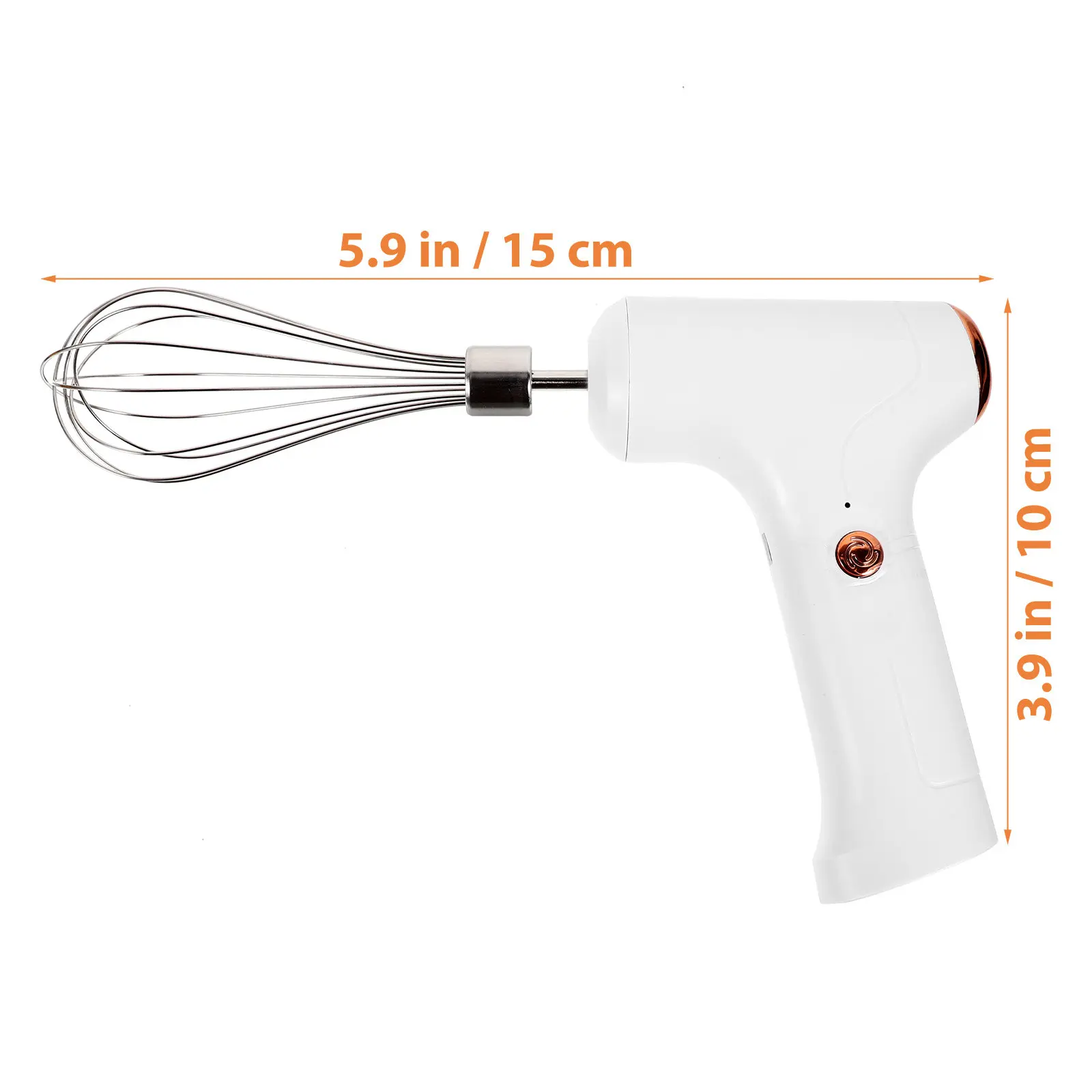 Electric Handheld Beater Multi-Function Egg Whisker Premium Stainless Household Mixer Milk Frother Kitchen Handy Tool