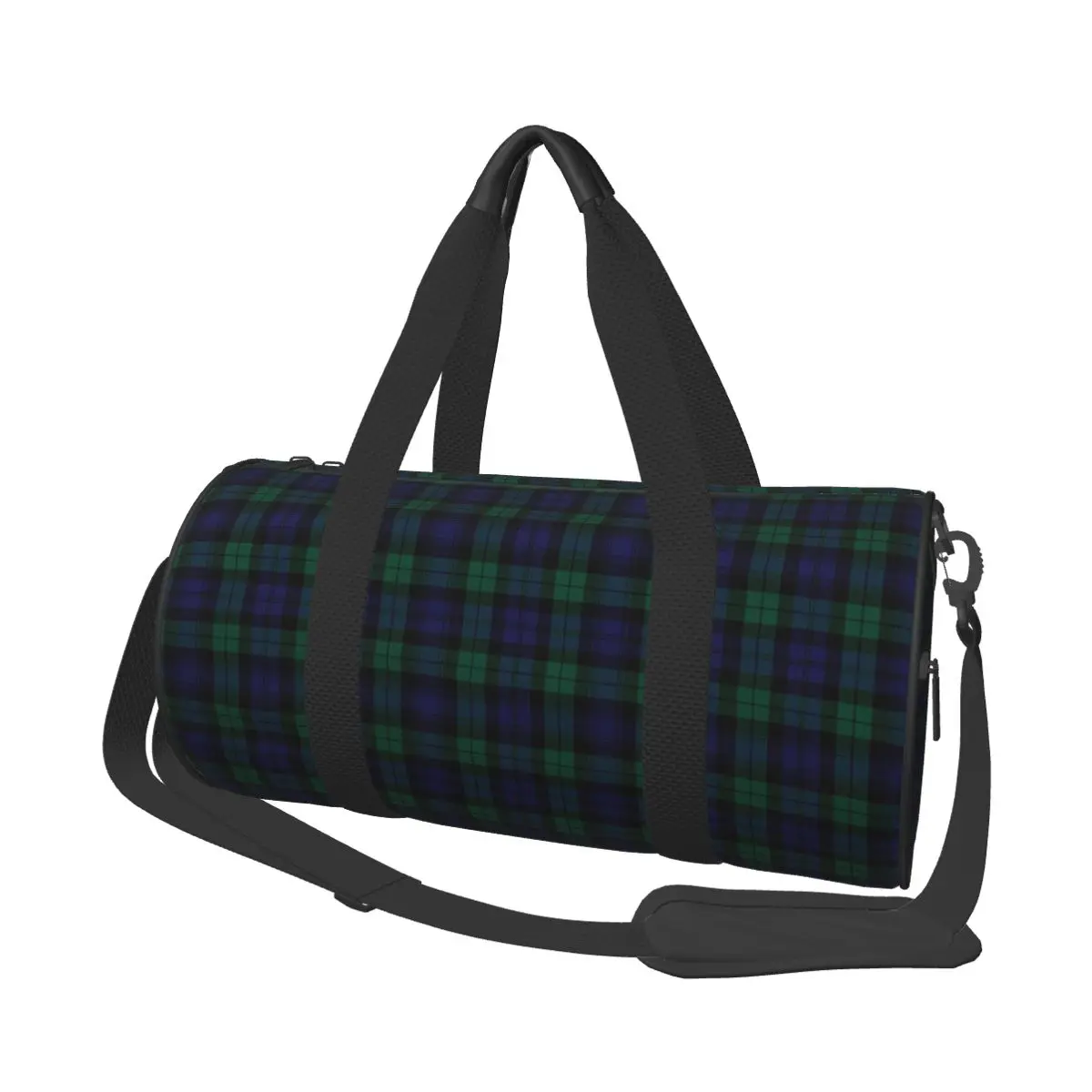 

Blackwatch Tartan, современная милая синяя и зеленая клетчатая большая спортивная сумка, водонепроницаемая дорожная сумка, сумки для фитнеса