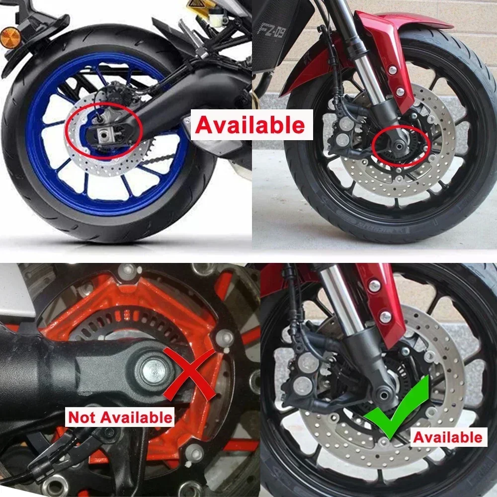 Front Rear Sliders For YAMAHA MT 09 2017 2018 2019 2020 MT09 2021 Motorcycle Accessories Crash Axle Wheel Fork Slider Protector