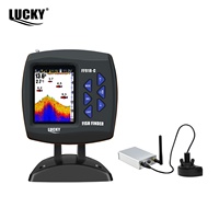 LUCKY FF918-CWLS Bait boat fish finder sonar fish finder 300m wireless remote depth finder