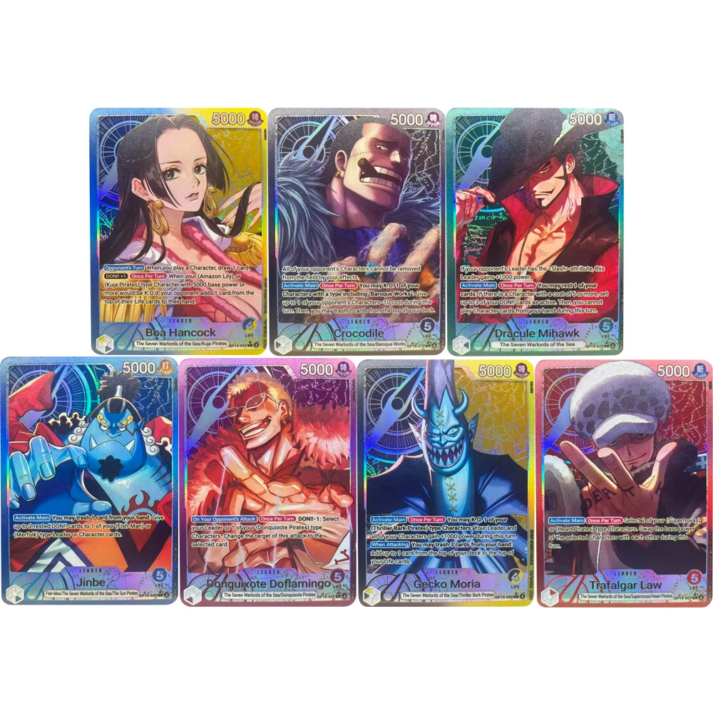 ONE PIECE Sammelkarten OP14 Boa·Hancock Clinton Barton EN DIY Hochwertiges, selbstgemachtes Spiel Anime-Karten Geschenkspielzeug