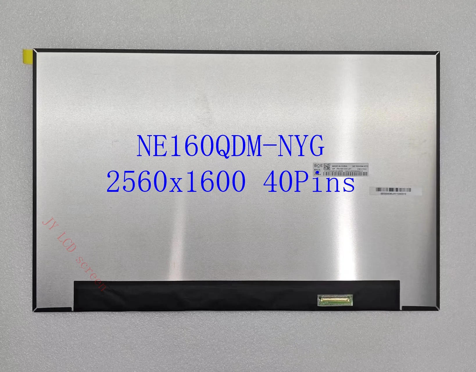 

NE160QDM-NYG 2,5K 2560x1600 EDP 40 контактов 120 Гц 15,6-дюймовый IPS ЖК-экран для ноутбука Замена панели NE160QDM NYG