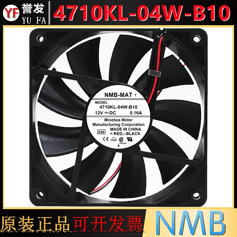 NOVO RADIADOR DE VENTILADOR DE REFRIGERAÇÃO ORIGINAL 4710KL-04W-B19 12V 0,16A 12025 120x120x25mm