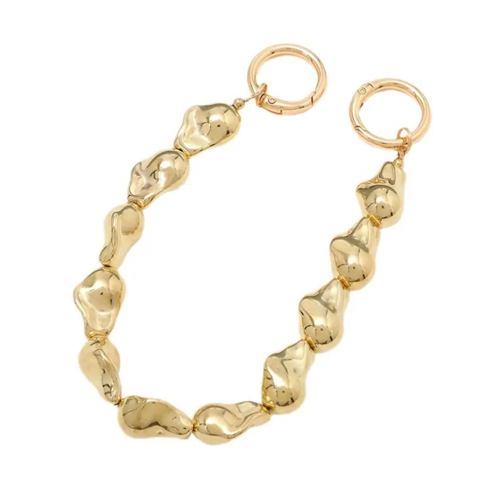 Durable Replacement Irregular Pearl Phone Chain DIY Hardware Handbag Straps Beaded Bag Chains