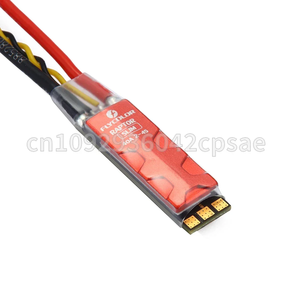 

Feiying Jiale Raptor SLIM 40A Raptor Crossing Machine Special Narrow Edition Электрический тюнер 2-4S поддерживает Dshot.