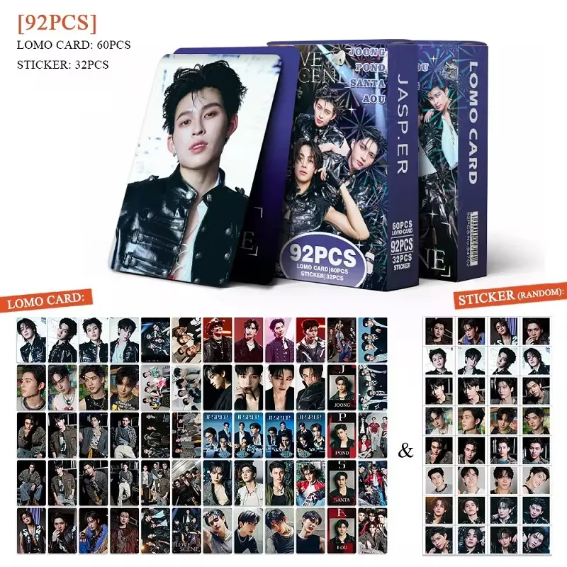 92PCS Thai Boyband Photo Cards Set for Fans