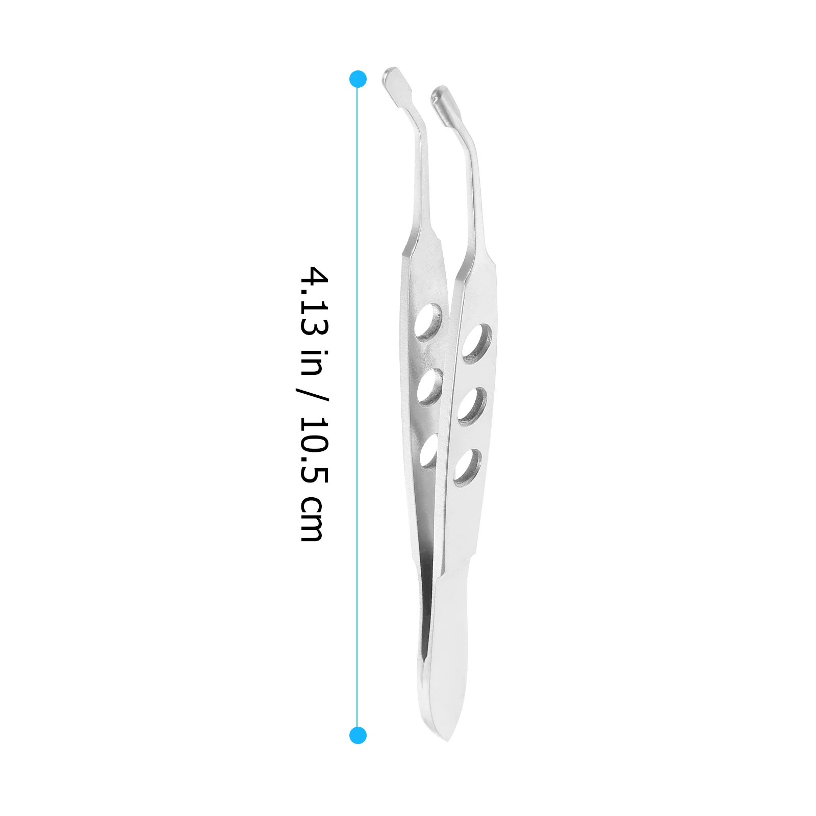 Tweezers Lash Meibomian Gland Massage Forceps Eyelid Compressor Stainless Steel Expressor Eyelash Major Silver Miss