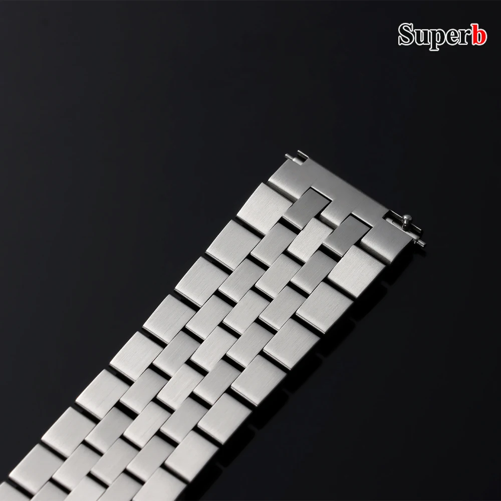 Straight End 20mm22mm Stainless Steel Bracelet for Men Women Belt for Jubilee for Rolex Metal Watch Band Strap Watch Accessories