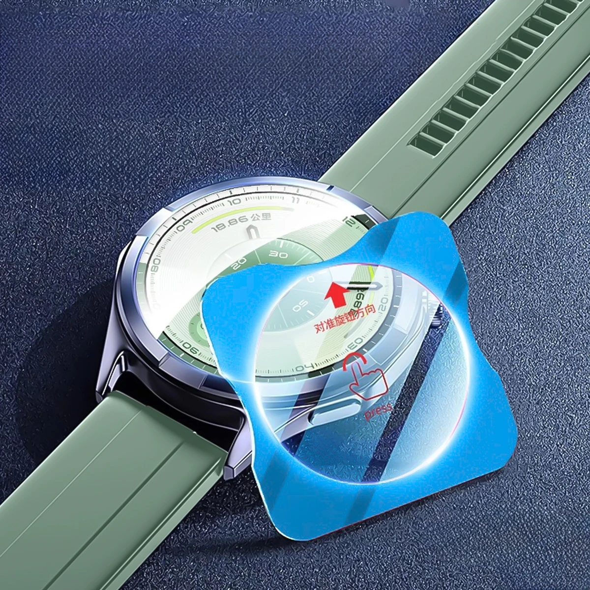 1-5PCS Tempered Glass For Huawei Watch GT6 GT7 41mm Quick installation Screen Protector For Huawei GT6Pro GT6 7 46mm Accessories