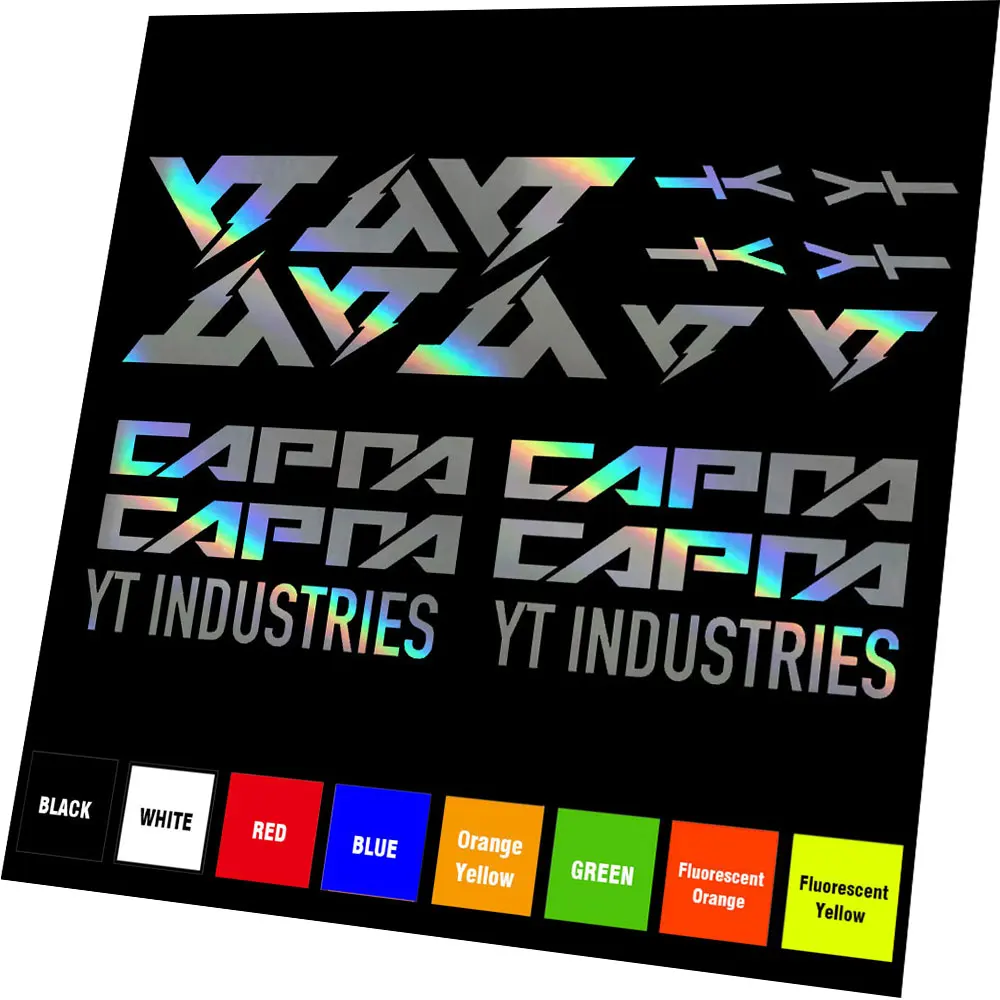 Industries الصناعات كابرا الفينيل يموت قطع الشارات ملصقات إطار دراجة هوائية عدة استبدال الجبلية BMX