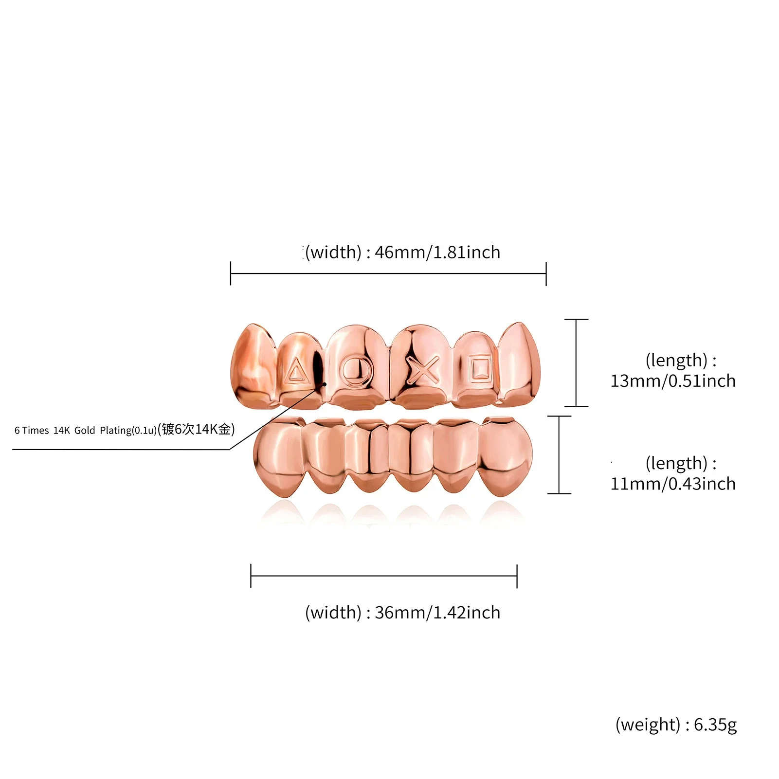 الهيب هوب روك الأسنان قبعات الأسنان ديكور غطاء حالة الشوايات غطاء الأسنان مغني الراب العلوي أسفل الأسنان الشوايات مخصص صالح الأسنان Grillz