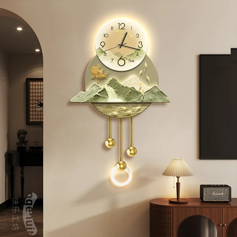 

Irregular Xenomorph Wall Clocks Unique European Lounge Creative Fashion Clock Wall Interior Reloj Pared Lounge Suite Furniture