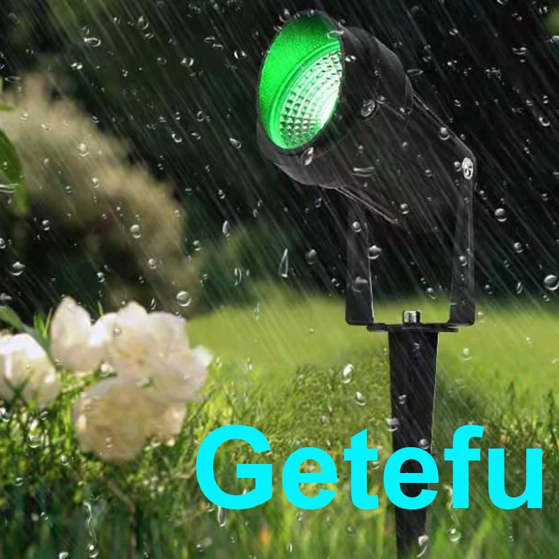 110V220V 12V Outdoor LED Garten Licht COB Led Rasen Lampe 7W 10W 12W Wasserdichte Spike garten LED Licht OutdoorLandscape Scheinwerfer – Detail 15