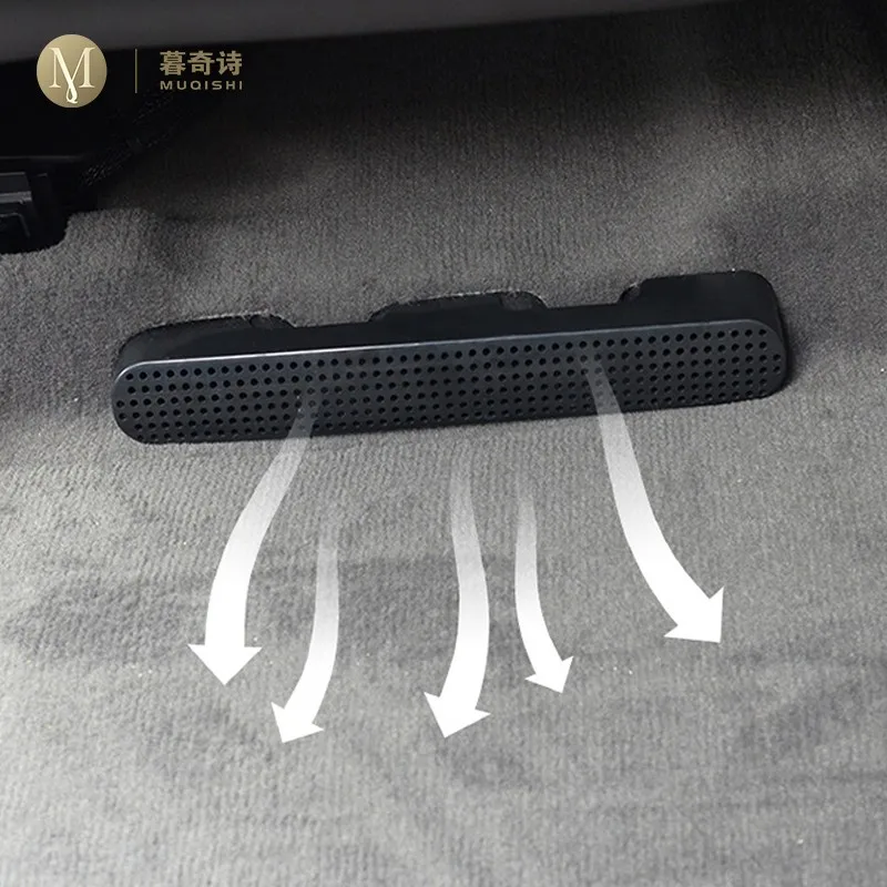 

Для VOLKSWAGEN Touareg 2019-2023 салон автомобиля вентиляционное отверстие для кондиционера защитная крышка вентиляционная крышка заднее сиденье противопыльные аксессуары