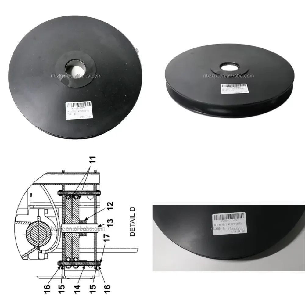 Item Quente 2026: Rolo do Tubo de Óleo do Mastro DCT para KALMAR DCT 80 - 90, A58374.0200, Peças e Acessórios para Empilhadeira e Reach Stacker