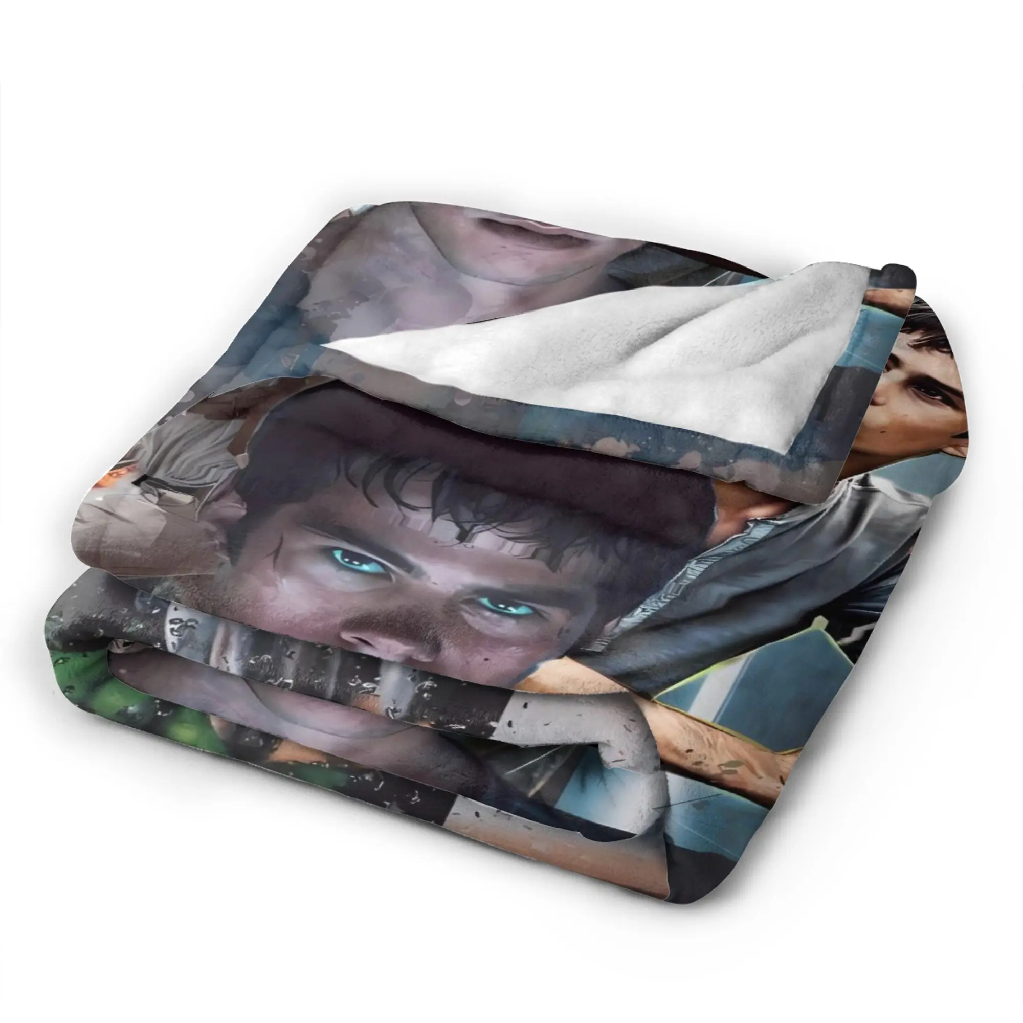 The Maze Runner American Film Flannel Blanket  Soft Throw Blanket for Couch Bed Decorative Graphic Bedspread Sofa Bed Cover