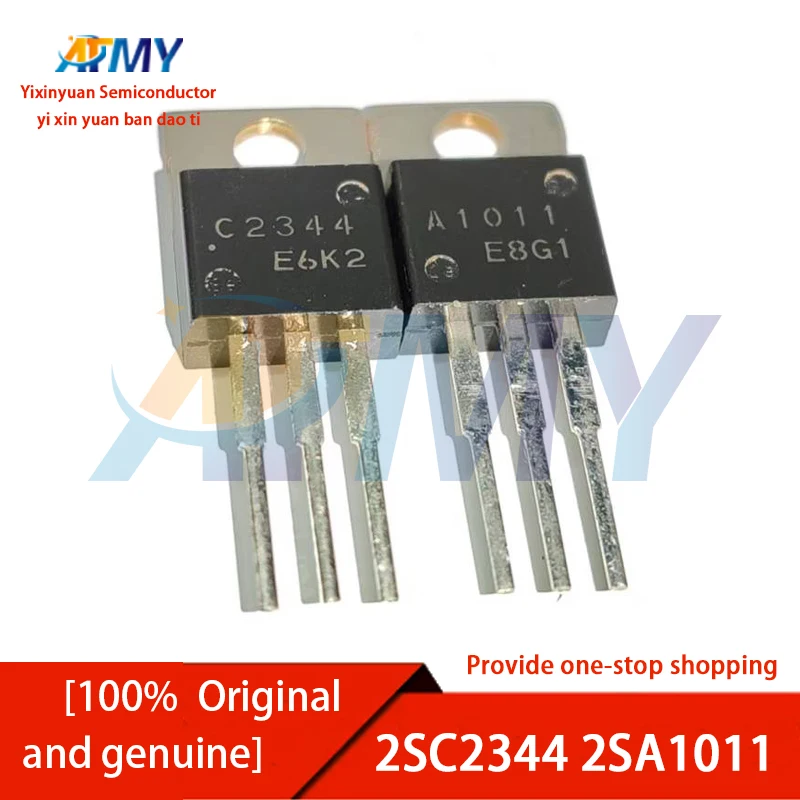 Audio Amplifier Transistor Pairing 2SA1209 2SC2911 2SC2344 2SA1011 TO-3P Package for Sound System Engineering