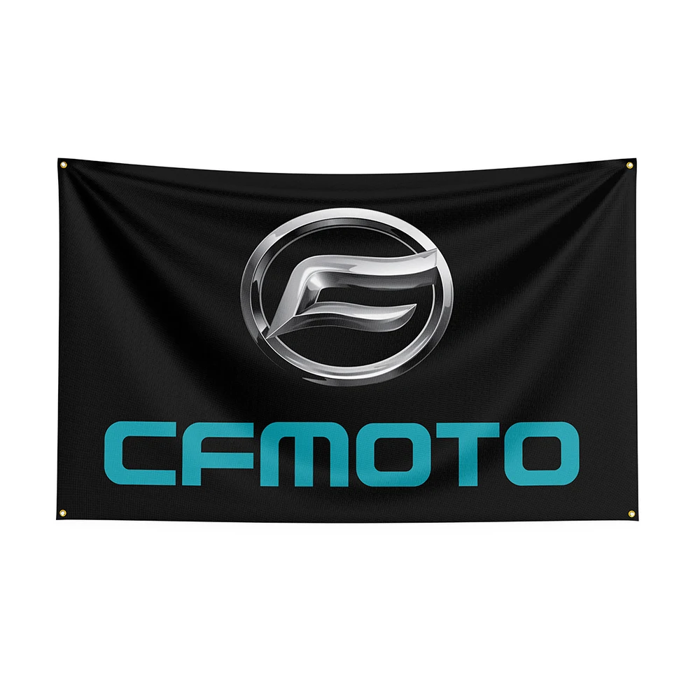 3x5Ft Cfmotos Flag Polyester Printed Racing Car Banner For Decor