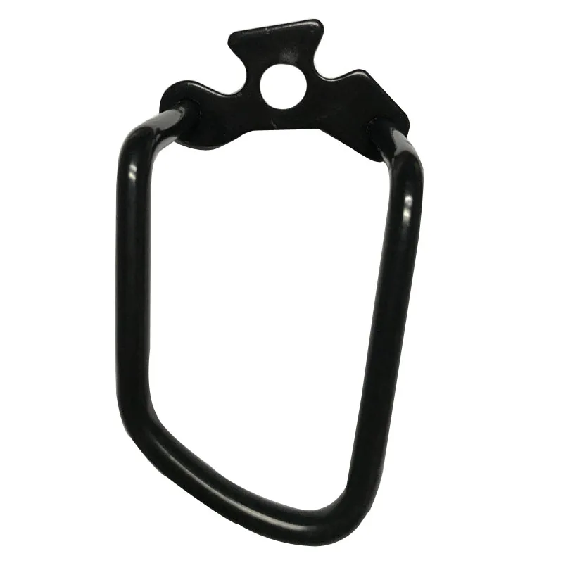 Cadena de desviador de engranaje trasero para bicicleta de montaña, Protector ajustable de acero negro, accesorios de ciclismo al aire libre