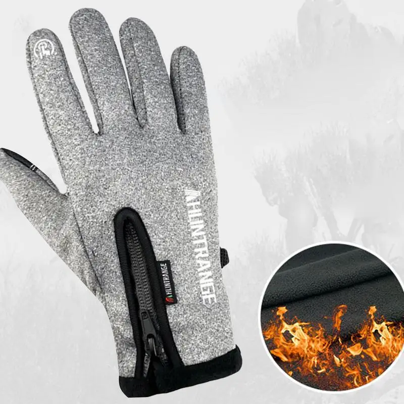 Heated Cycling Gloves Touchscreen Heated Hand Warmer USB Winter Warm Gloves Outdoor Fishing Skiing Motorcycle Bicycle Glove