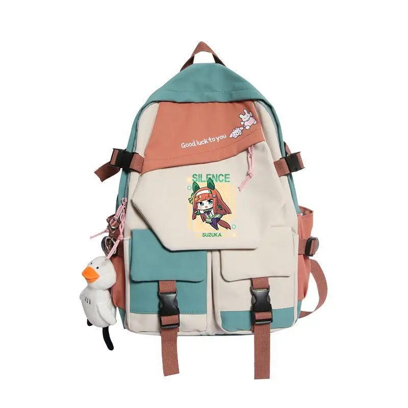 

Pretty Derby Cartoon Anime Middle School Boys And Girls Fresh Style Backpack Anime