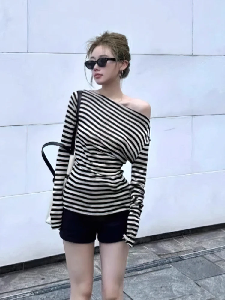 Thumbnail 2 - #42 Latest Classic Striped T-Shirts Offers