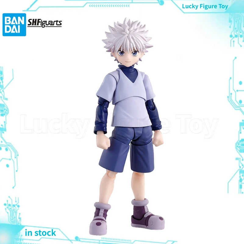 

【In Stock】BANDAI SHF HUNTER Killua Zoldyck Action Figure Model Toys
