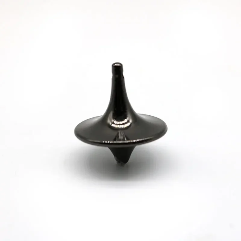 Metall-Gyro, beliebter Film-Totem, silberner Handkreisel, Fingerspielzeug, kleiner Zyklon-Gyroskop, Antistress-Fidget-Spielzeug für Kinder, Geschenkidee – Detail 7