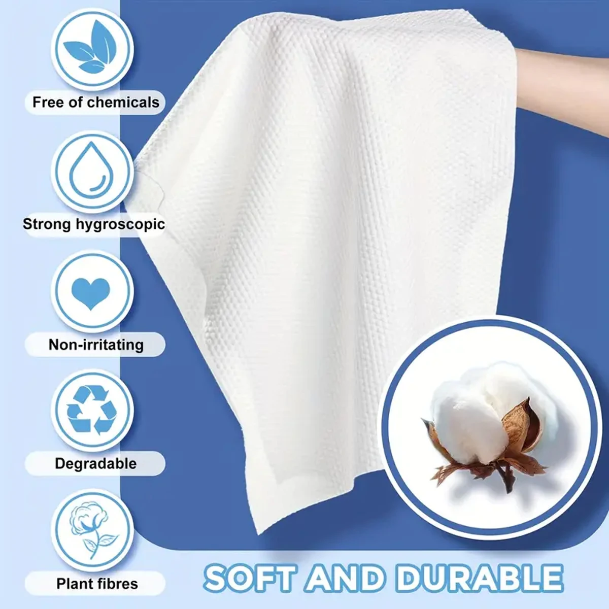 Disposable Compressed Towel Thickened Oversized Quick-Drying Washable Towel for Outdoor Travel Camping Picnic