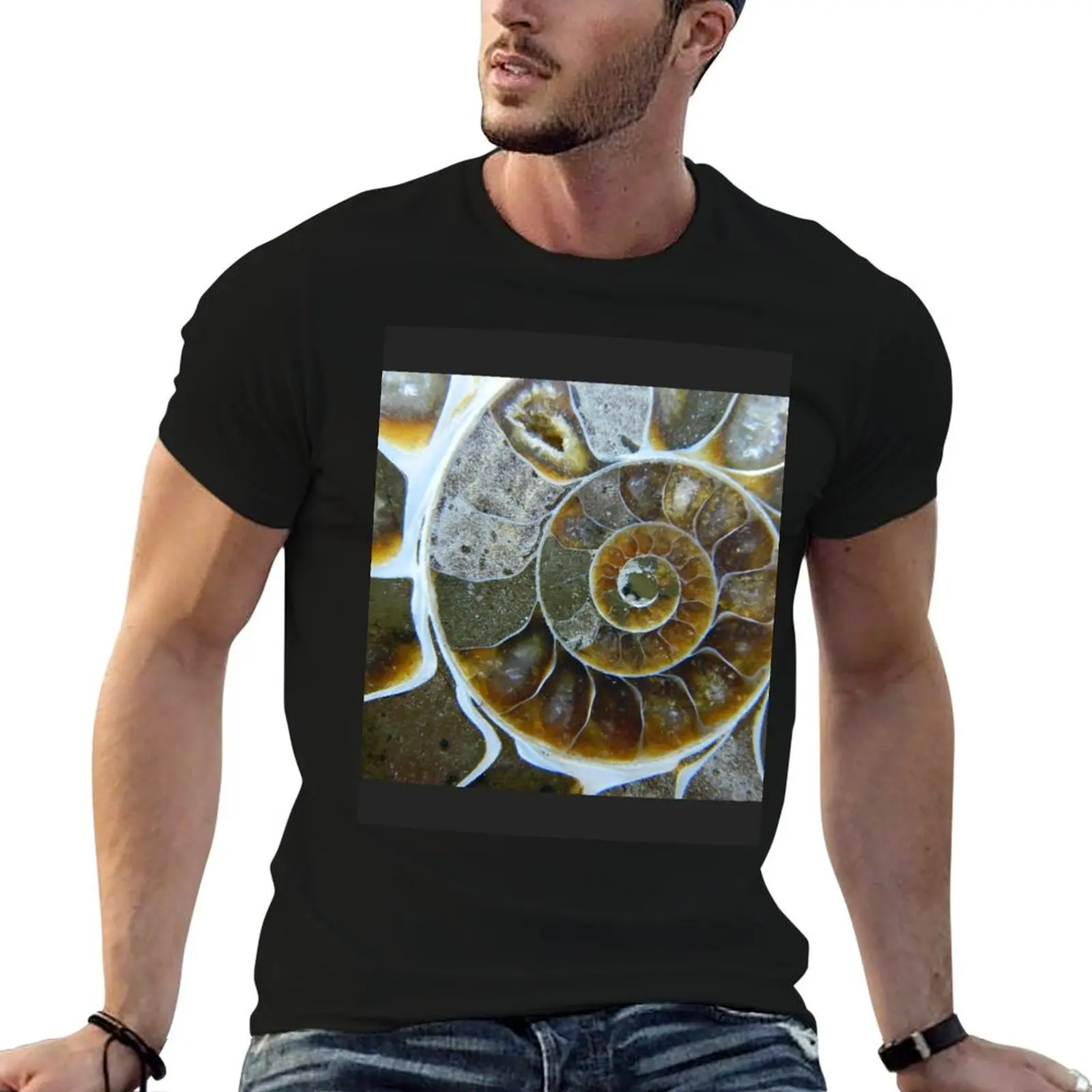 Ammonite T-Shirt rapper graphic tees tops mens funny t shirts