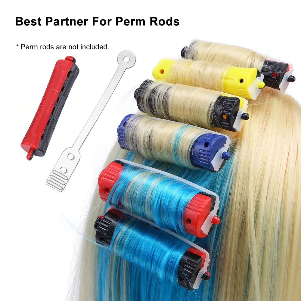 50pcs Replacement Elastic Rubber Bands for Hair Styling Tools