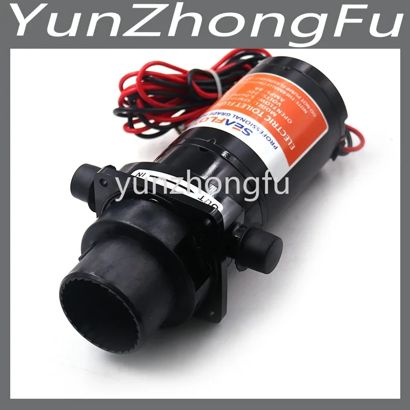 Yacht Toilet Motor Car Special Electric Toilet for Sailing Boat Car Pottery Toilet 12 V24v Accessories