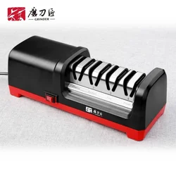 4 Stage Diamond Electric Knife Sharpener With 2800rpm Rotational Speed And 18W Rated Power CE Certif TG2102