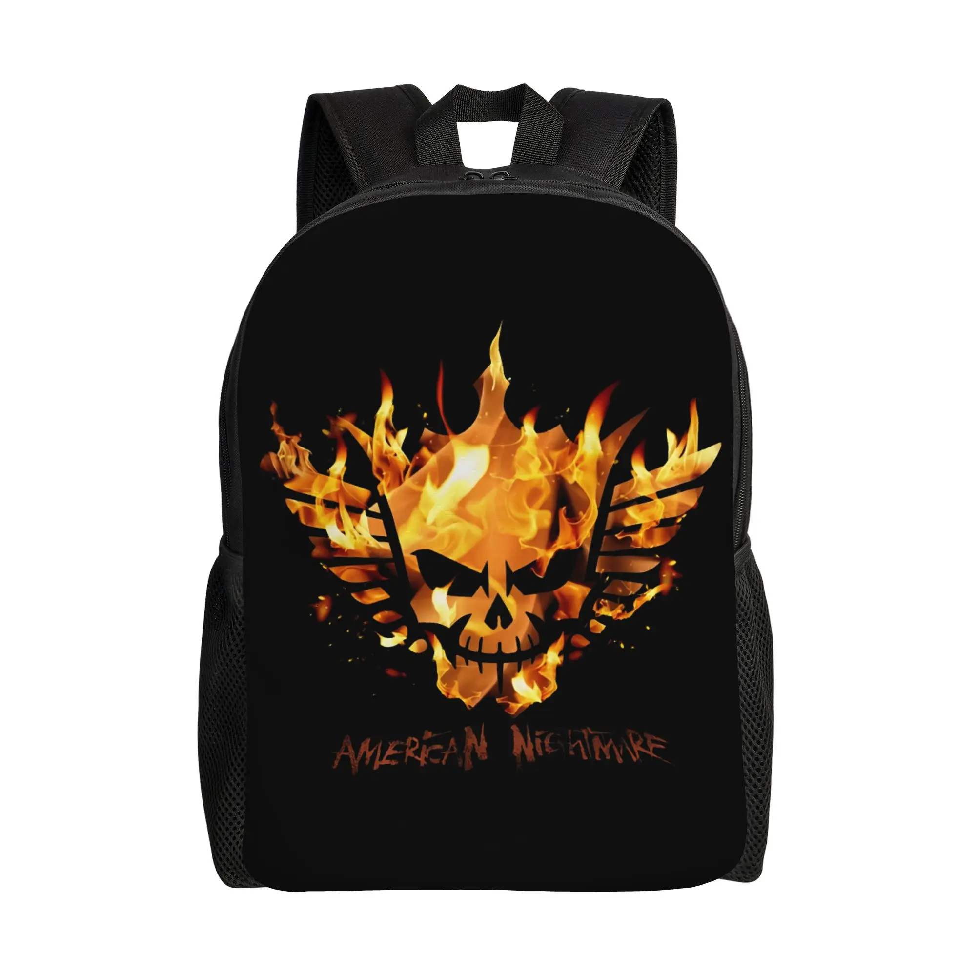 

Рюкзак Cody Rhodes American Nightmare Fire Claim Your Kingdom, модный рюкзак для старшей школы, рабочий рюкзак, холщовая сумка для ноутбука с карманом