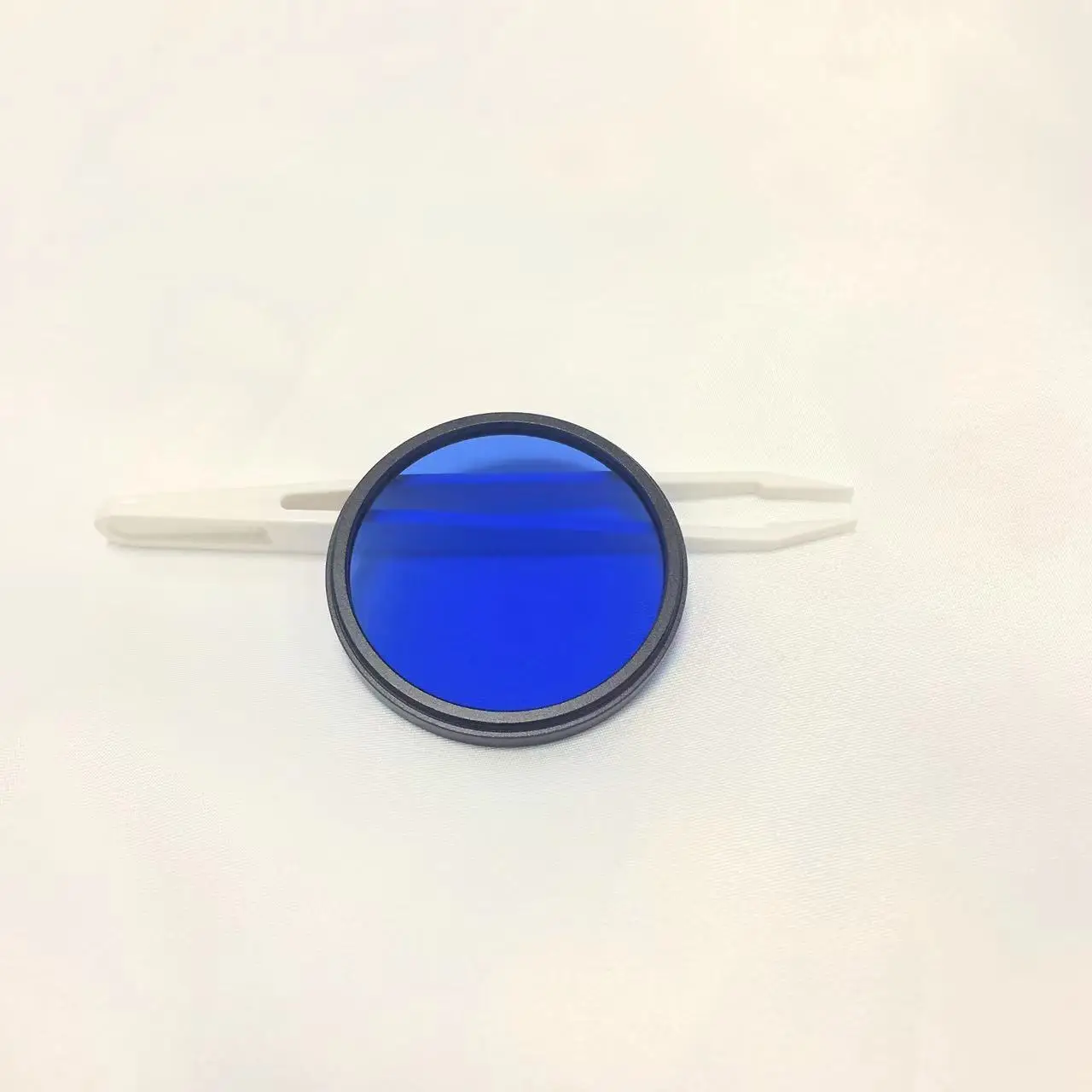 Filtro de cámara de 62mm, luz de paso infrarroja IR, Color azul, tipo de cristal QB2 para fotografía