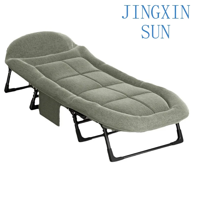 Modern design folding bed for noon rest home office lounge chair outdoor camping hospital significant other bed