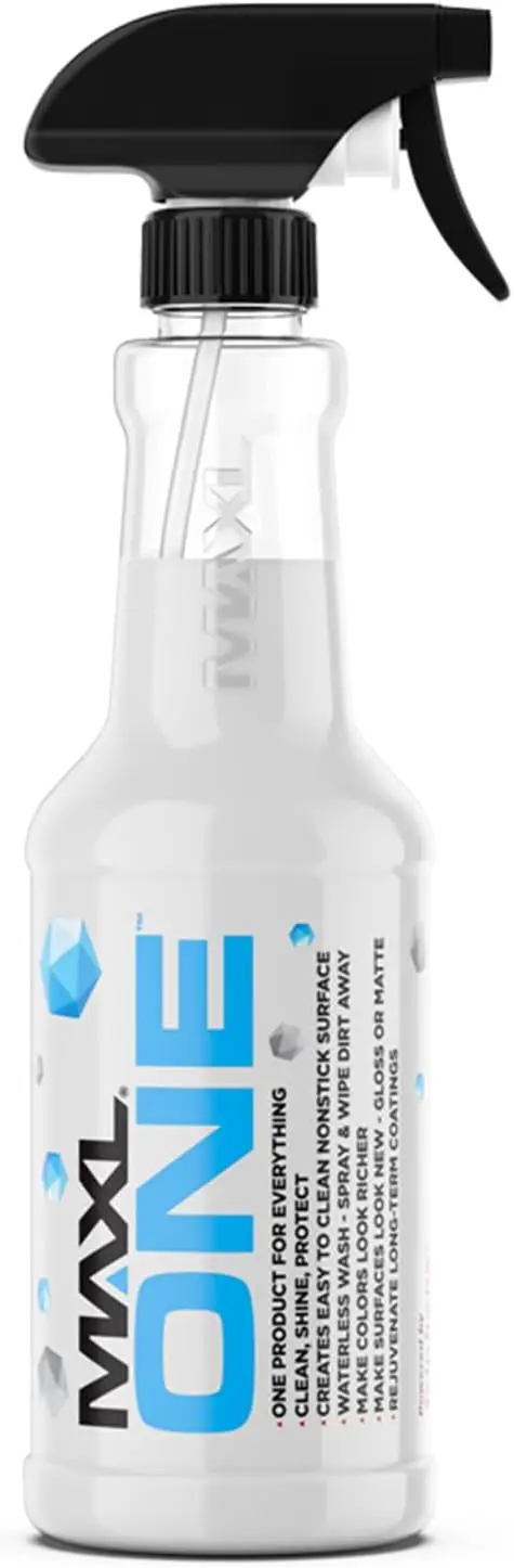 車用スプレー、クイックスプレー＆ワイプ万能水なしディテーラー - 塗装、ガラス、ホイール、プラスチックトリムをきれいにし、輝かせ、保護します