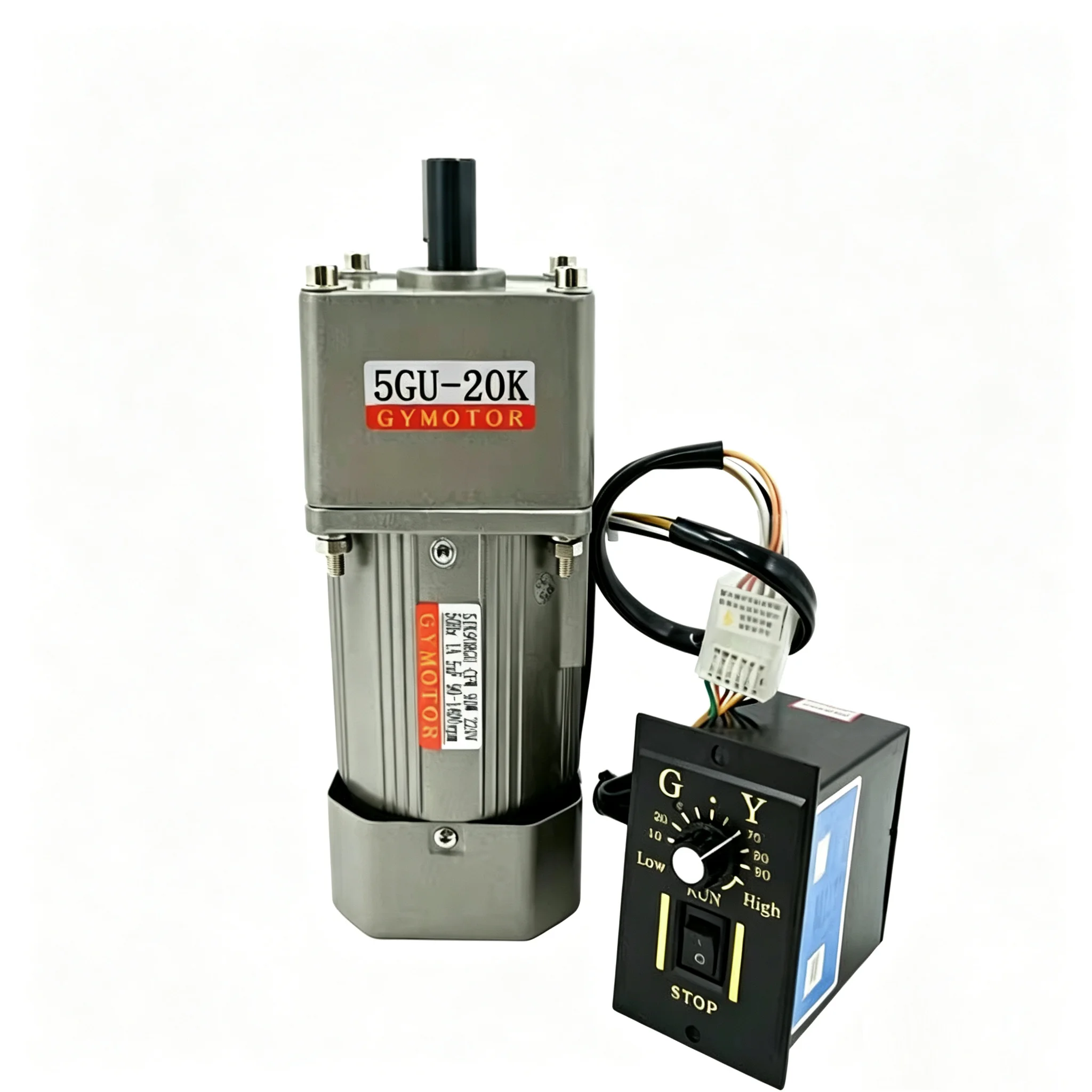 90W AC 110V Single Phase Variabale/Adjustable-Speed AC Gear Motor Shaft Diameter 12mm/15mm 5GU Gearbox