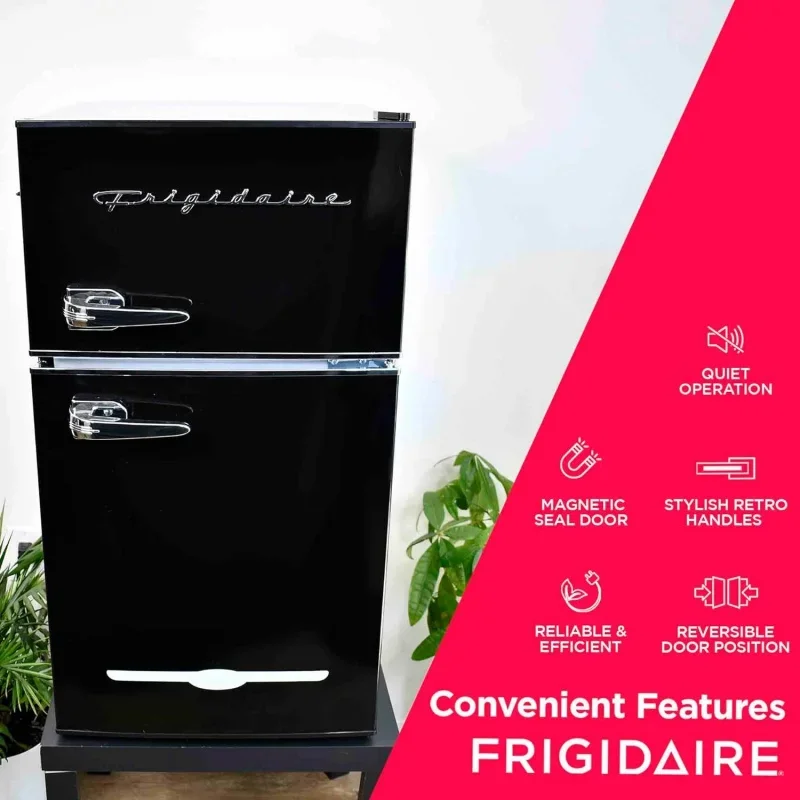 Frigidaire-nevera compacta de EFR840-BLACK-COM, 3,1, color negro