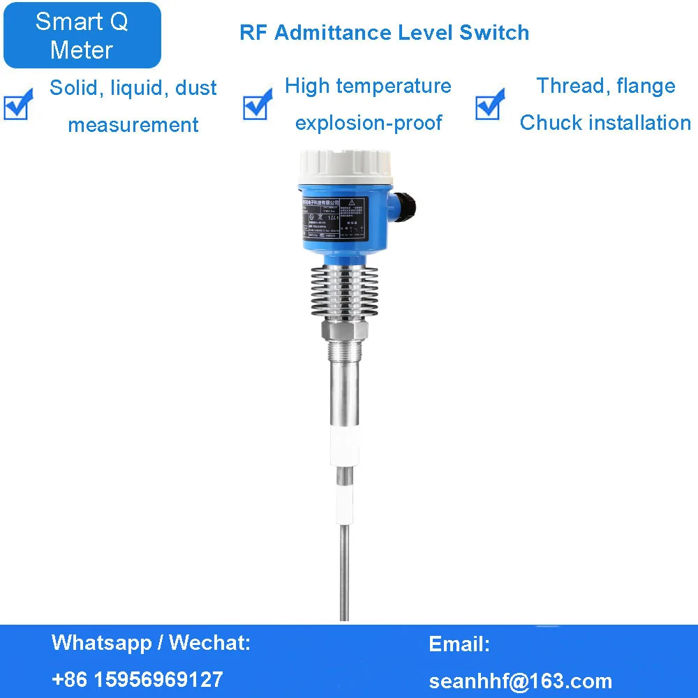 Radio frequency admittance switch capacitive level gauge level sensor high temperature level switch explosion-proof thread