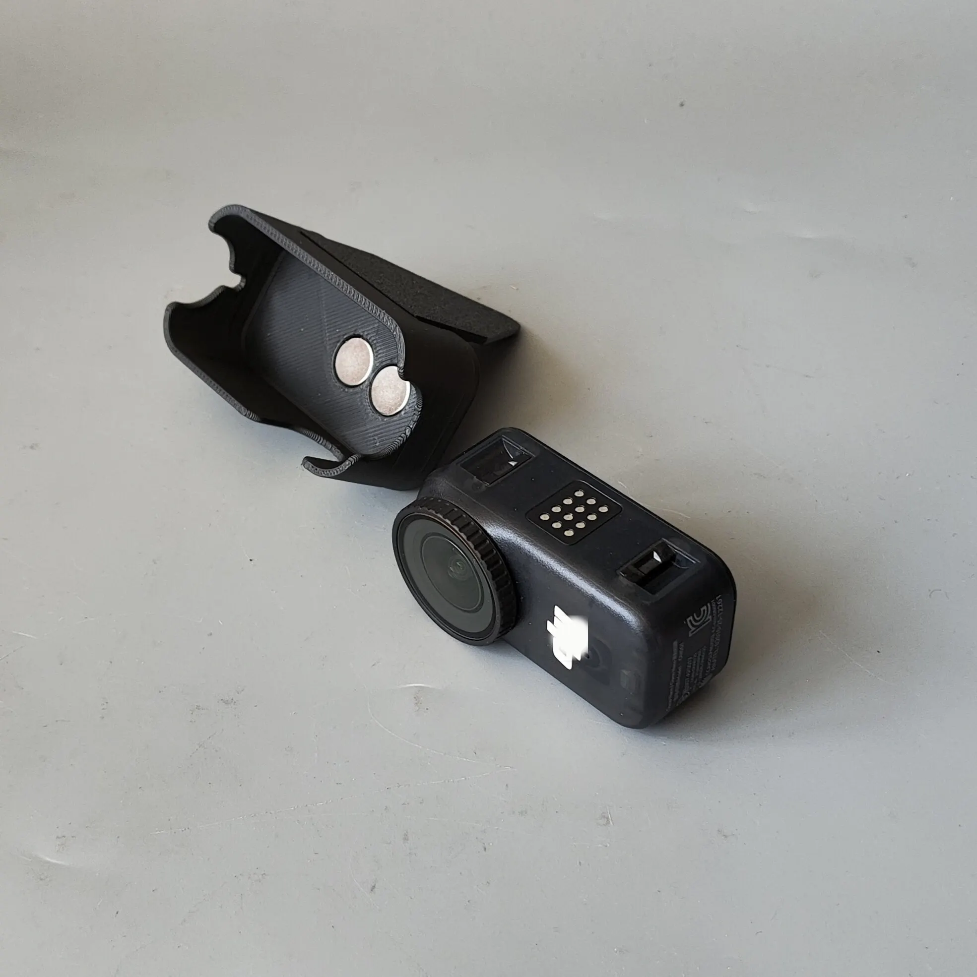 Action Camera Helmet Mounting Bracket 3D Printing Magnetic Support Quick Assembly Upgrades Accessories for DJI Osmo Nano