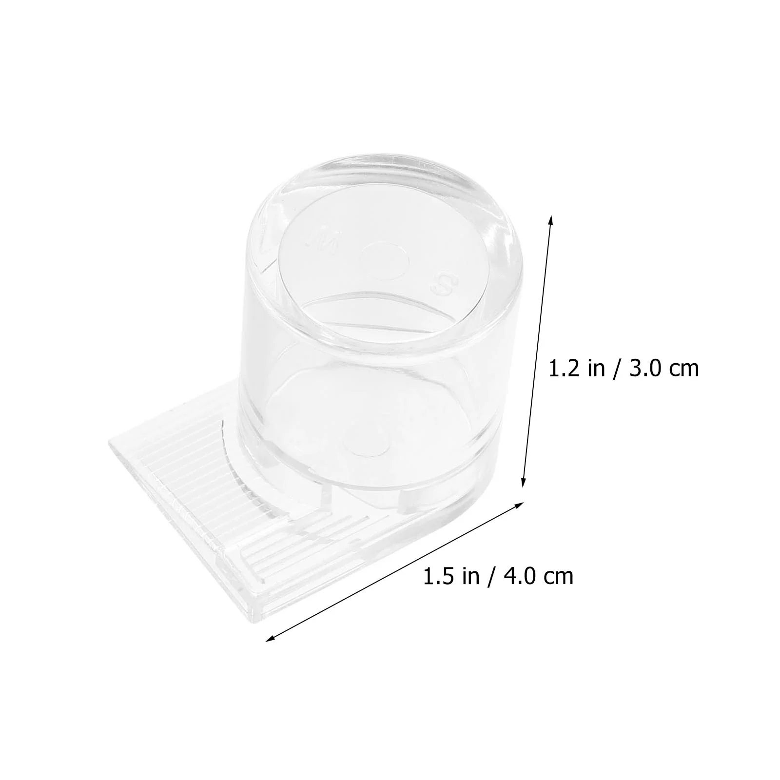 2 Pcs Ant Water Feeder Nest Drinking Bowl Ants to Beehive Feeding Acrylic Tool Pet