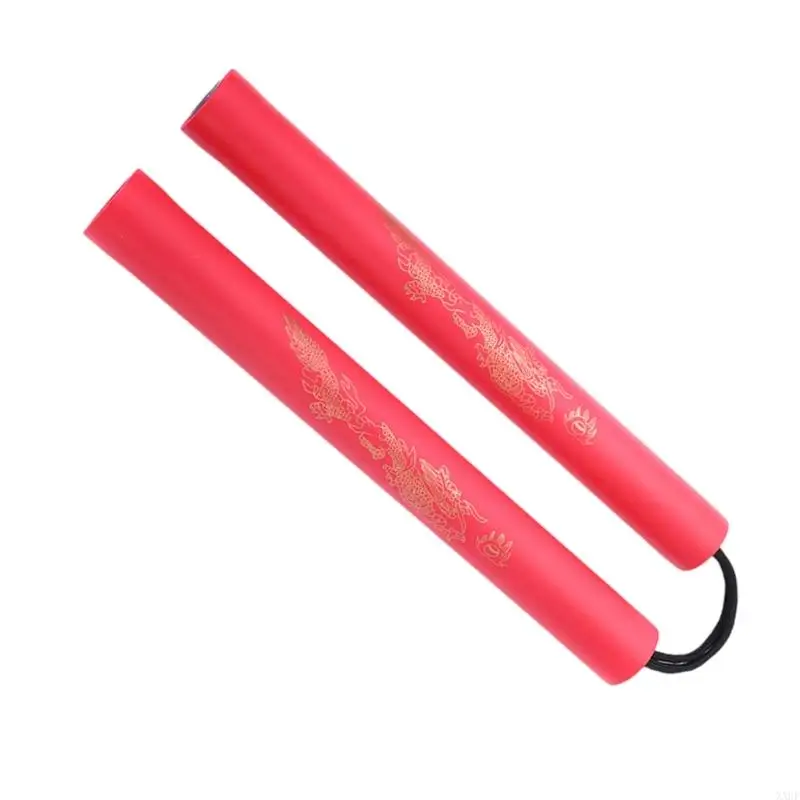 XXUF FOAM ENTRENCIÓN NUNCHUCKS Martial Arts Nunchakus Práctica esponja acolchada Nunchakus para niños Adultos y principiantes